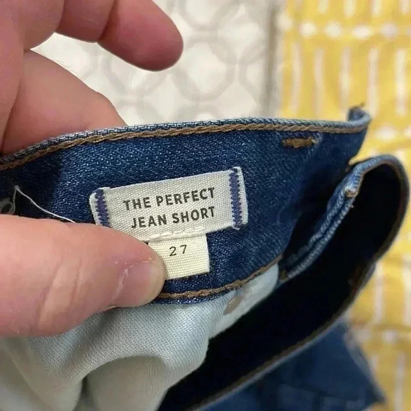 Madewell Polka Dot The Perfect Jean Short - Picture 8 of 9